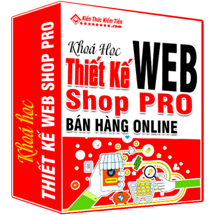 Giáo trình thiết kế Web Shop Online Không Cần Biết Lập Trình